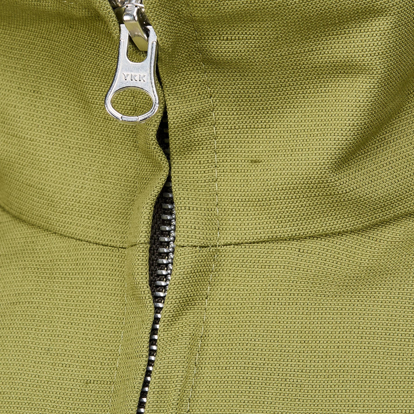Cotton Linen Forest Bomber Jacket
