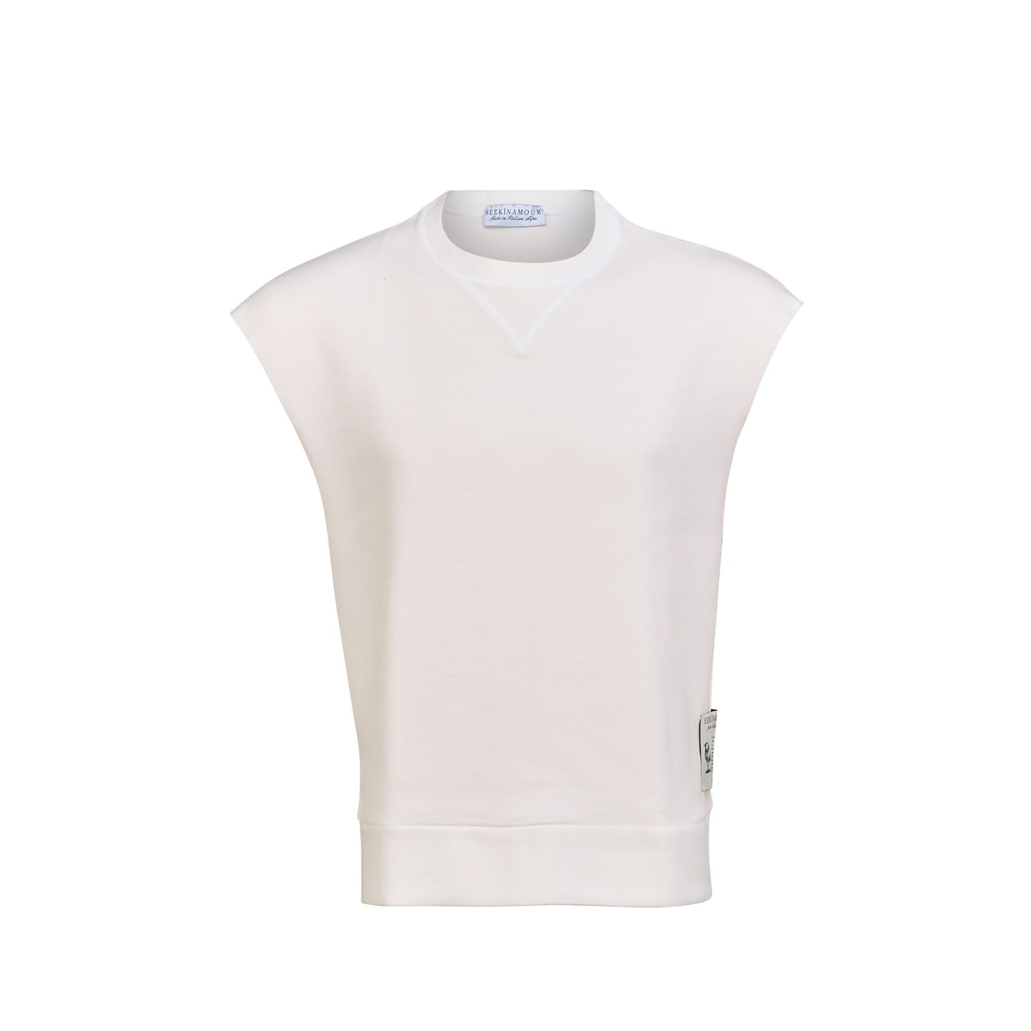 Raw Cut Cotton Tank Top