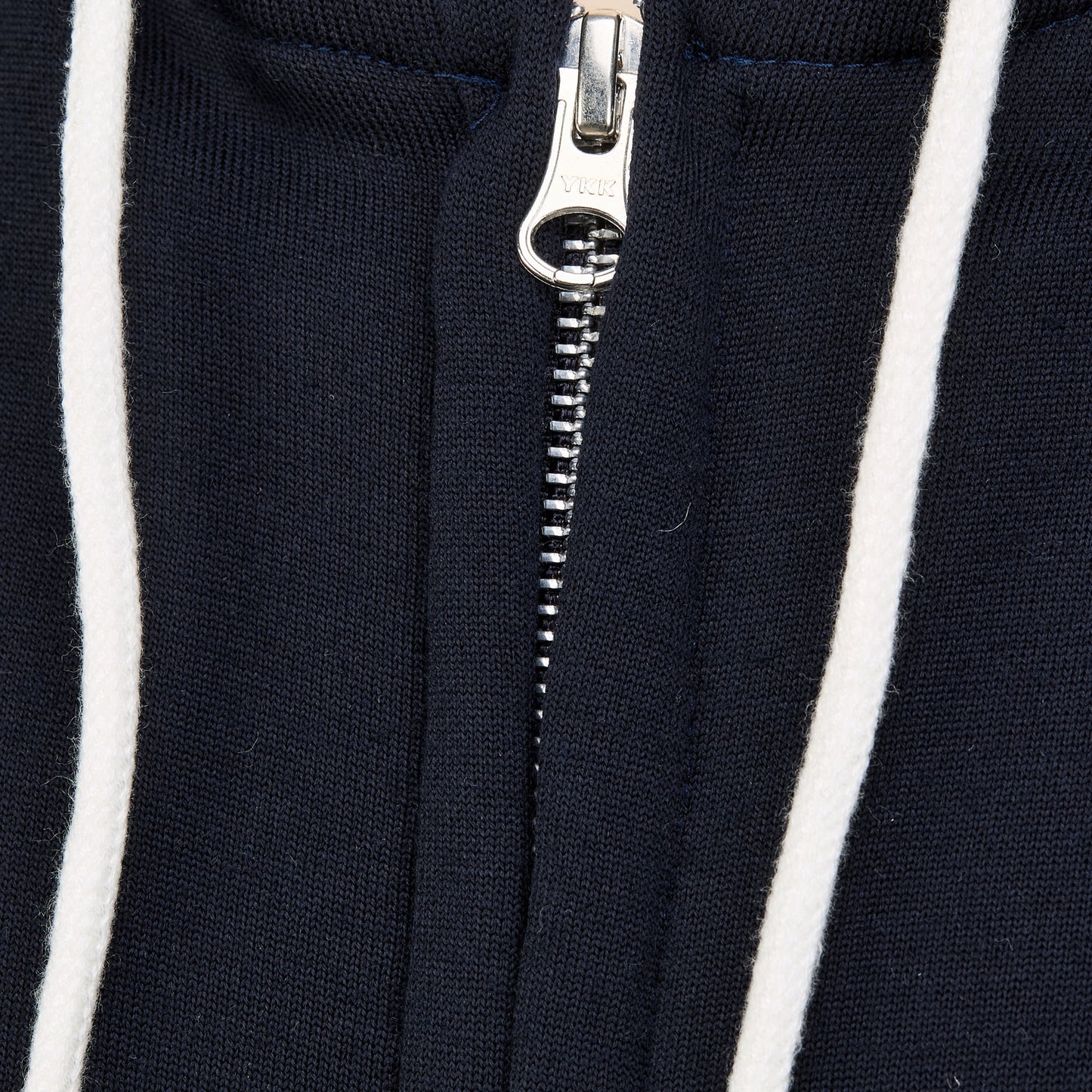 Traveller Navy Blue Wool Hoodie