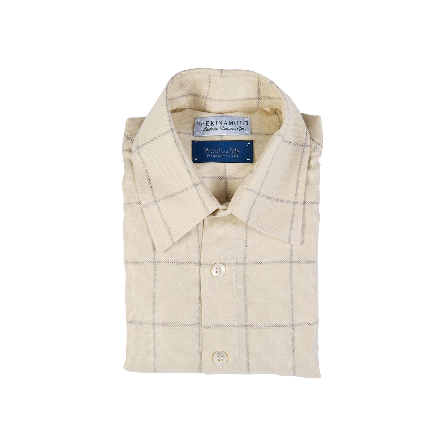 Wool Silk Flannel Shirt
