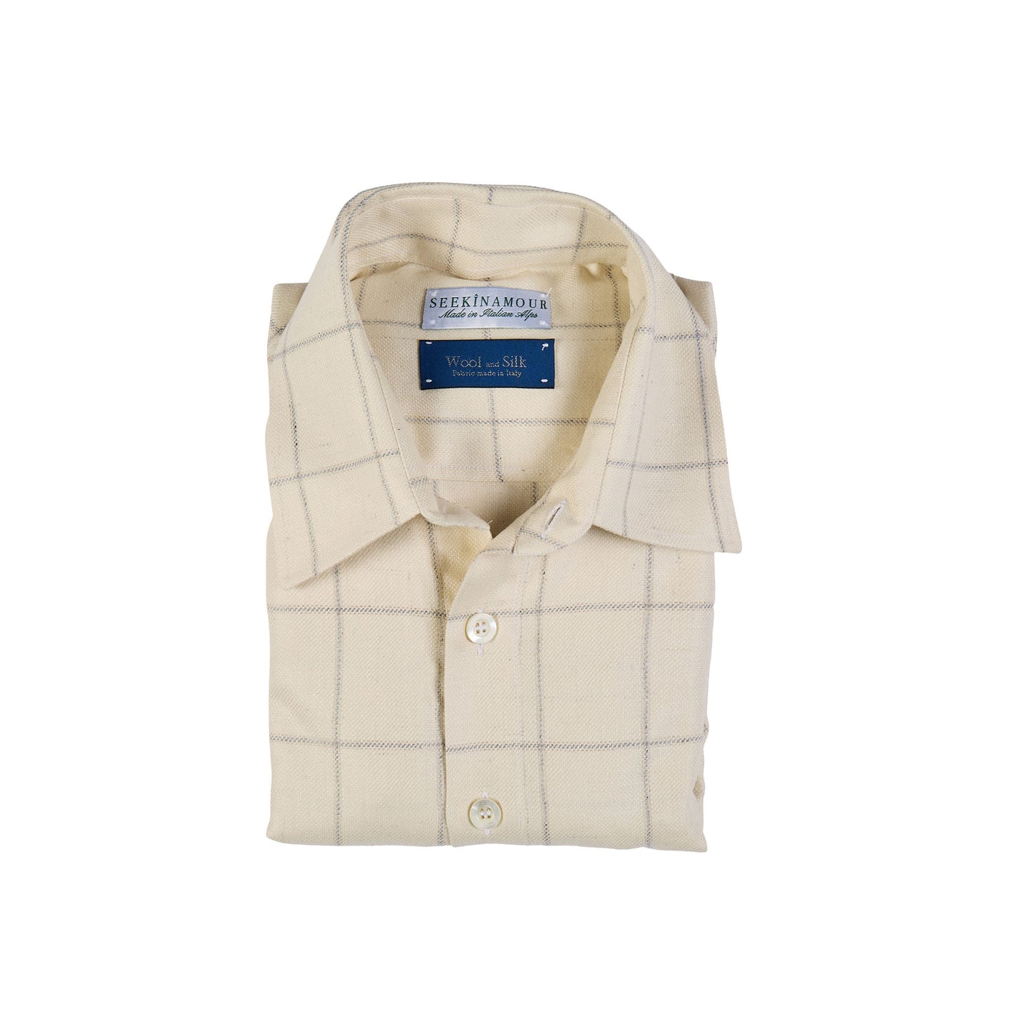 Wool Silk Flannel Shirt