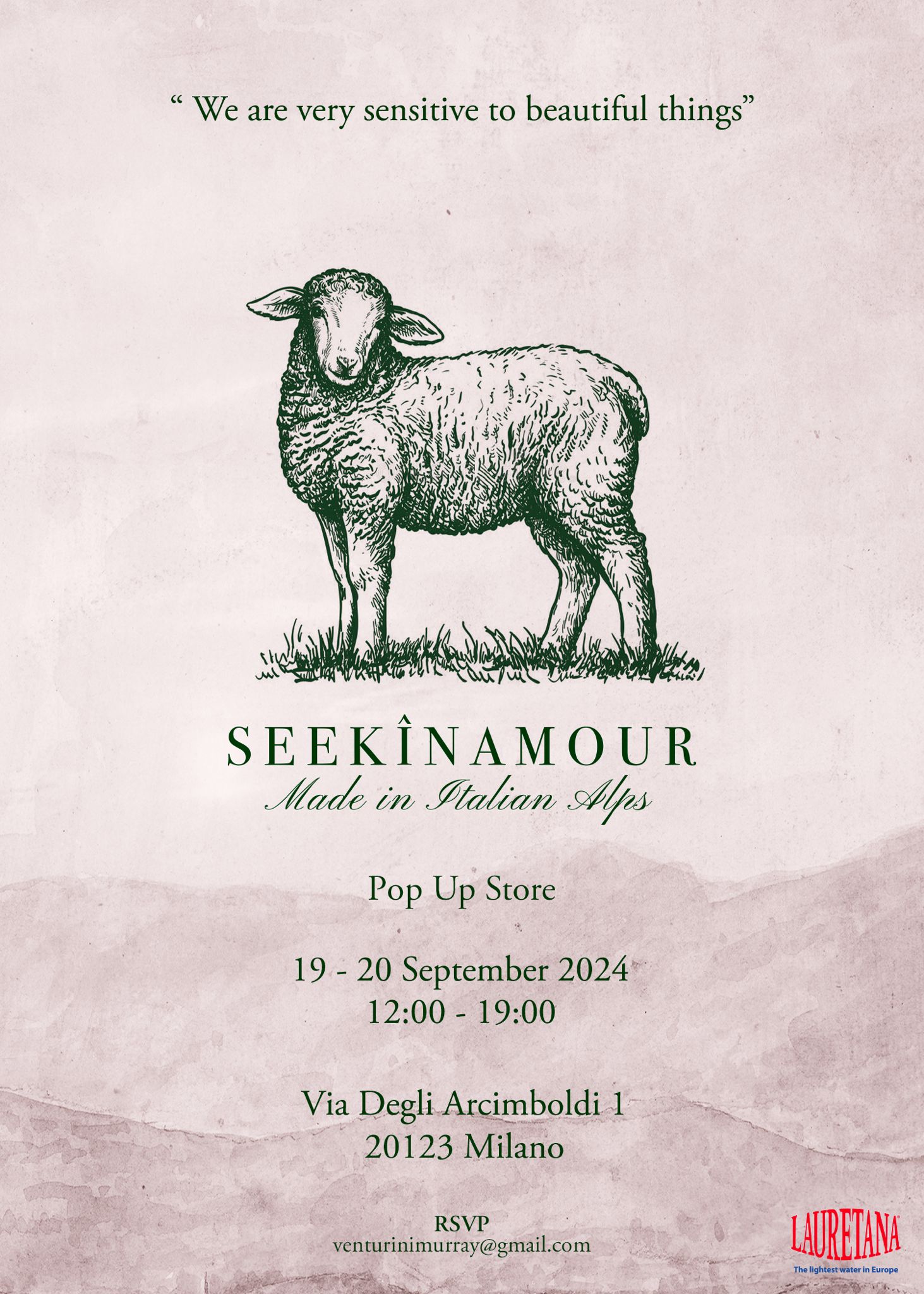 An Exclusive Pop-Up Experience