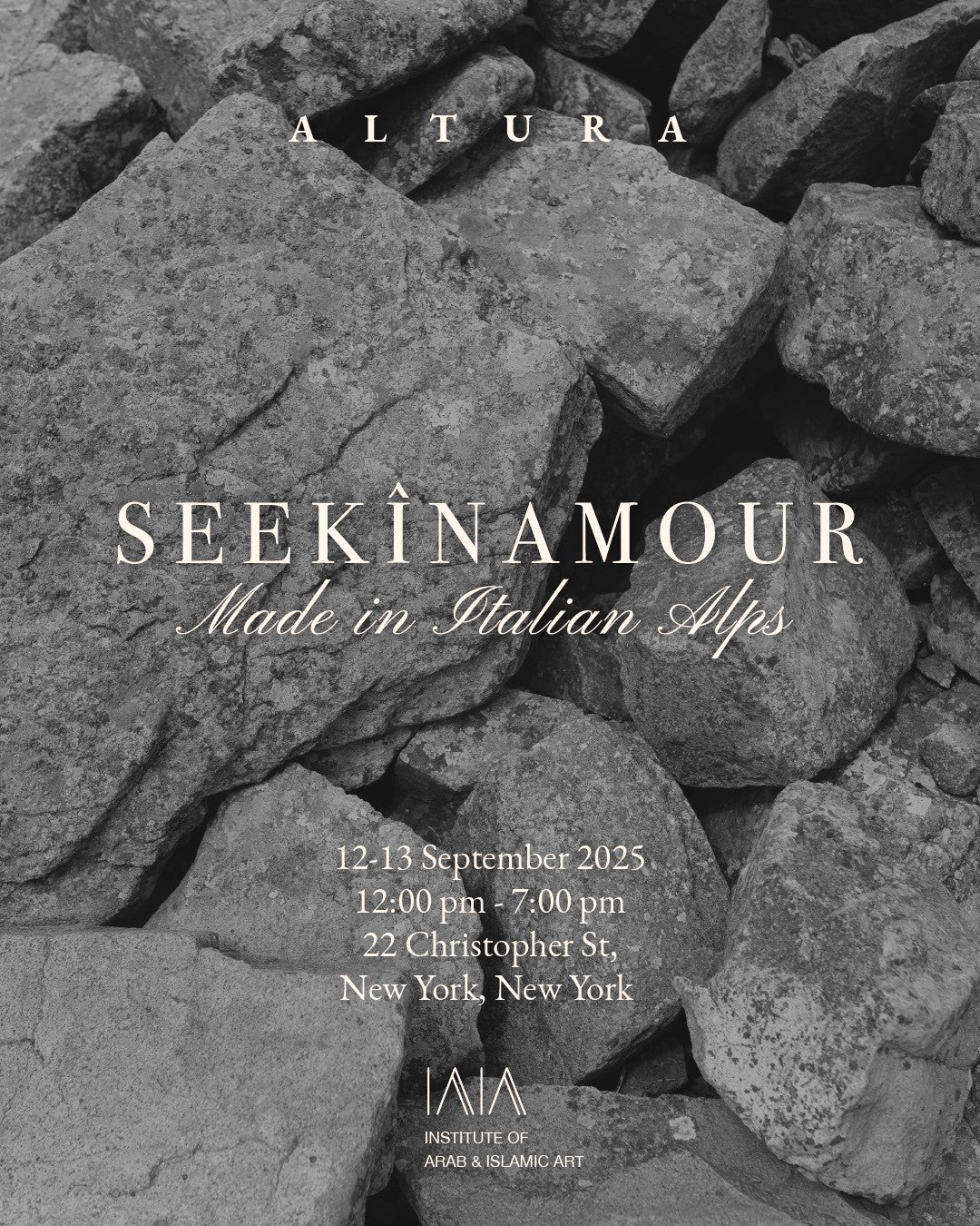 From the Biellese Alps to Manhattan: SEEKÎNAMOUR’s New ALTURA Collection