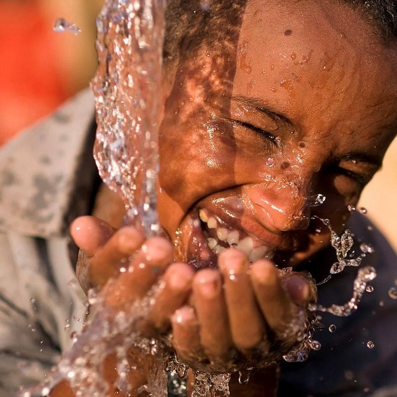Building a water well in Sudan
