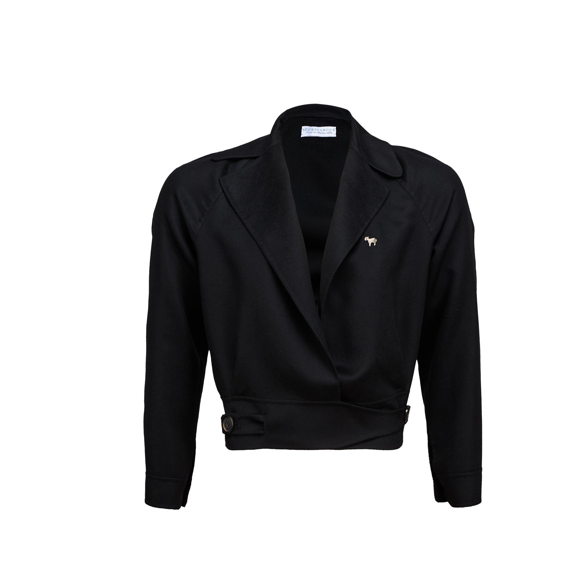 Cashmere Double Biker Jacket