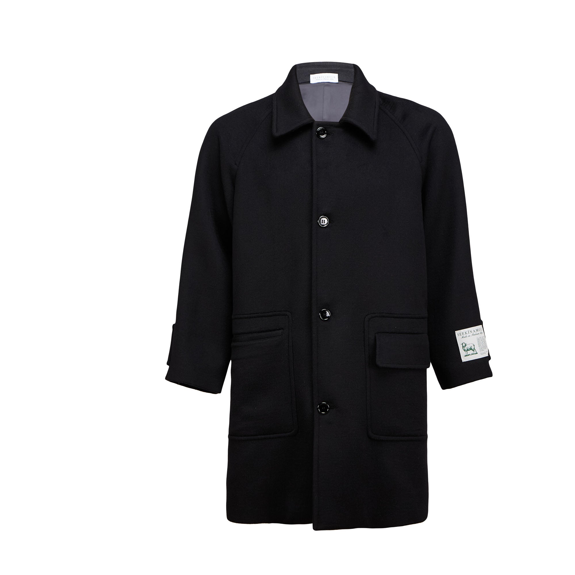 Big Pockets Cashmere Coat