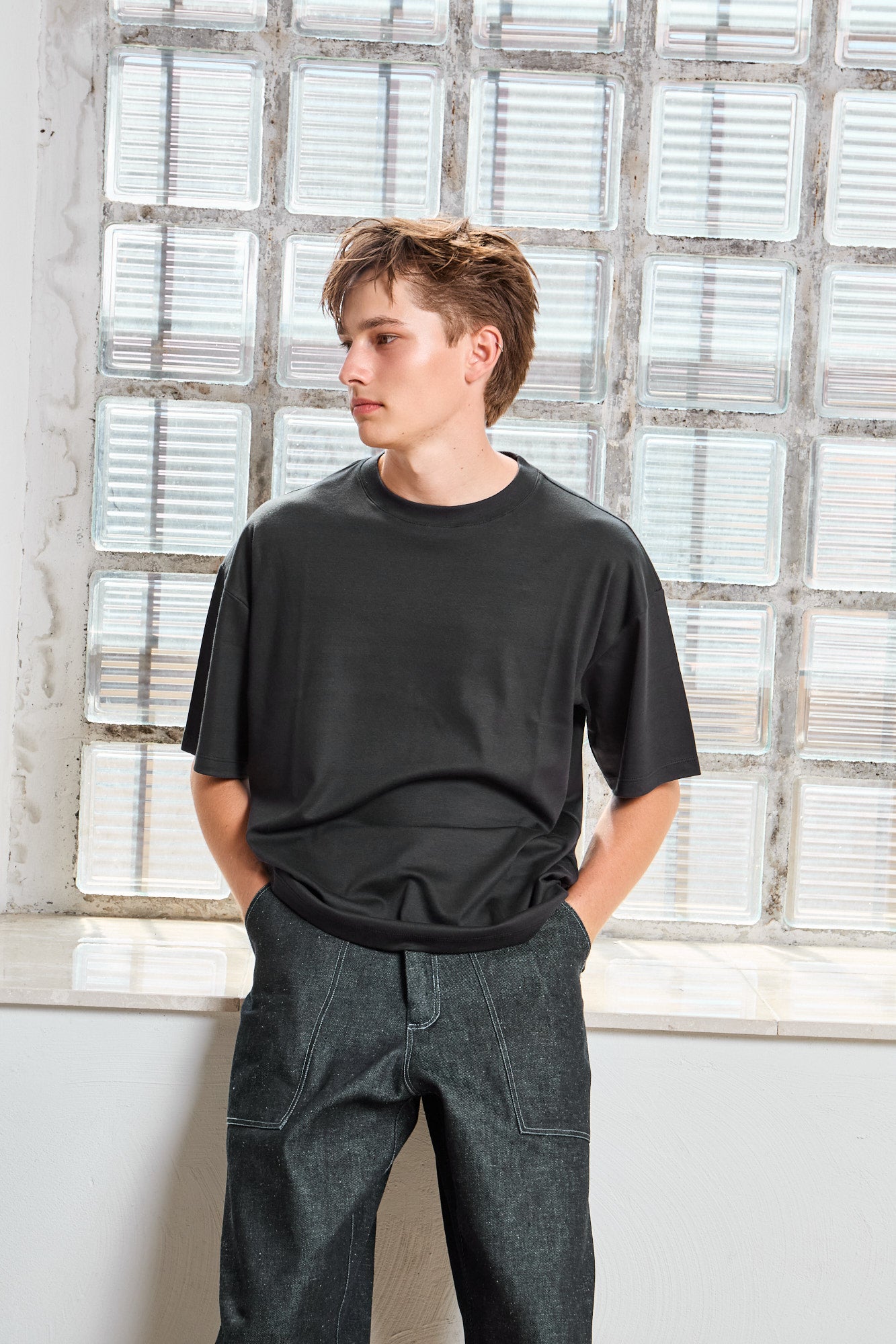 Pima Navy Blue T-Shirt