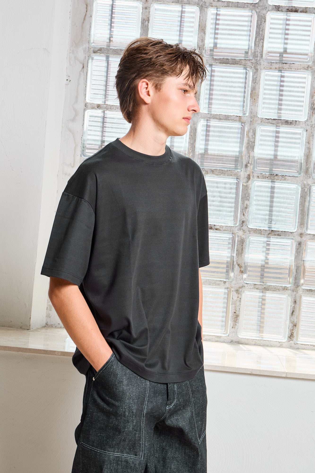 Pima Navy Blue T-Shirt