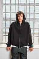 Traveller Cotton Cashmere Ossidiana Hoodie