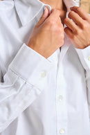 Belpaese White Cotton Shirt