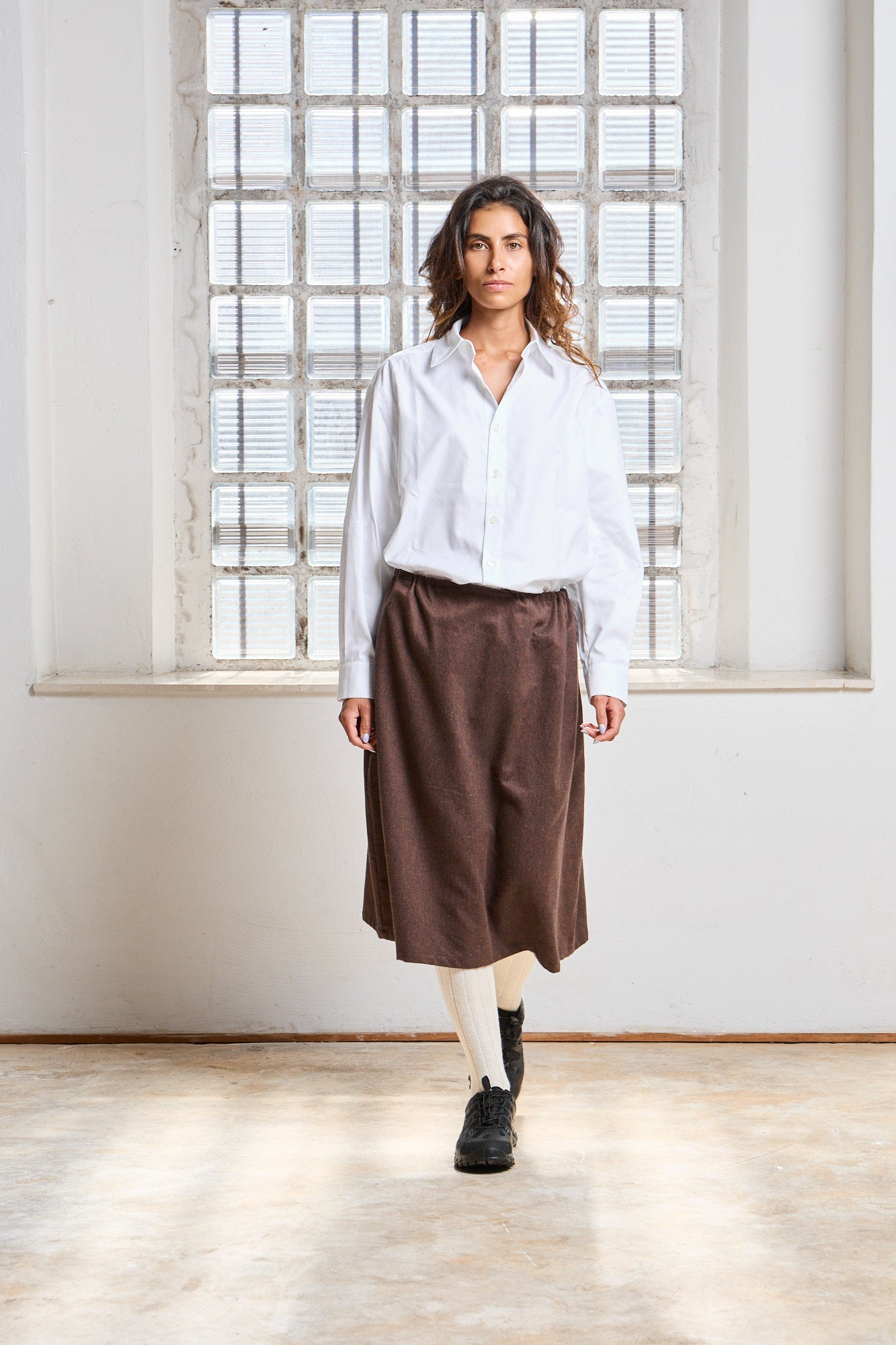 Belpaese White Cotton Shirt