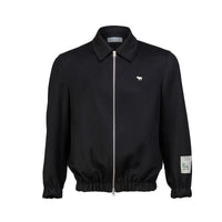 Cashmere Double Bomber Jacket