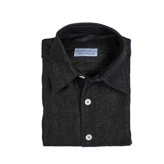 Cotton Denim Rodeo Button Down Shirt