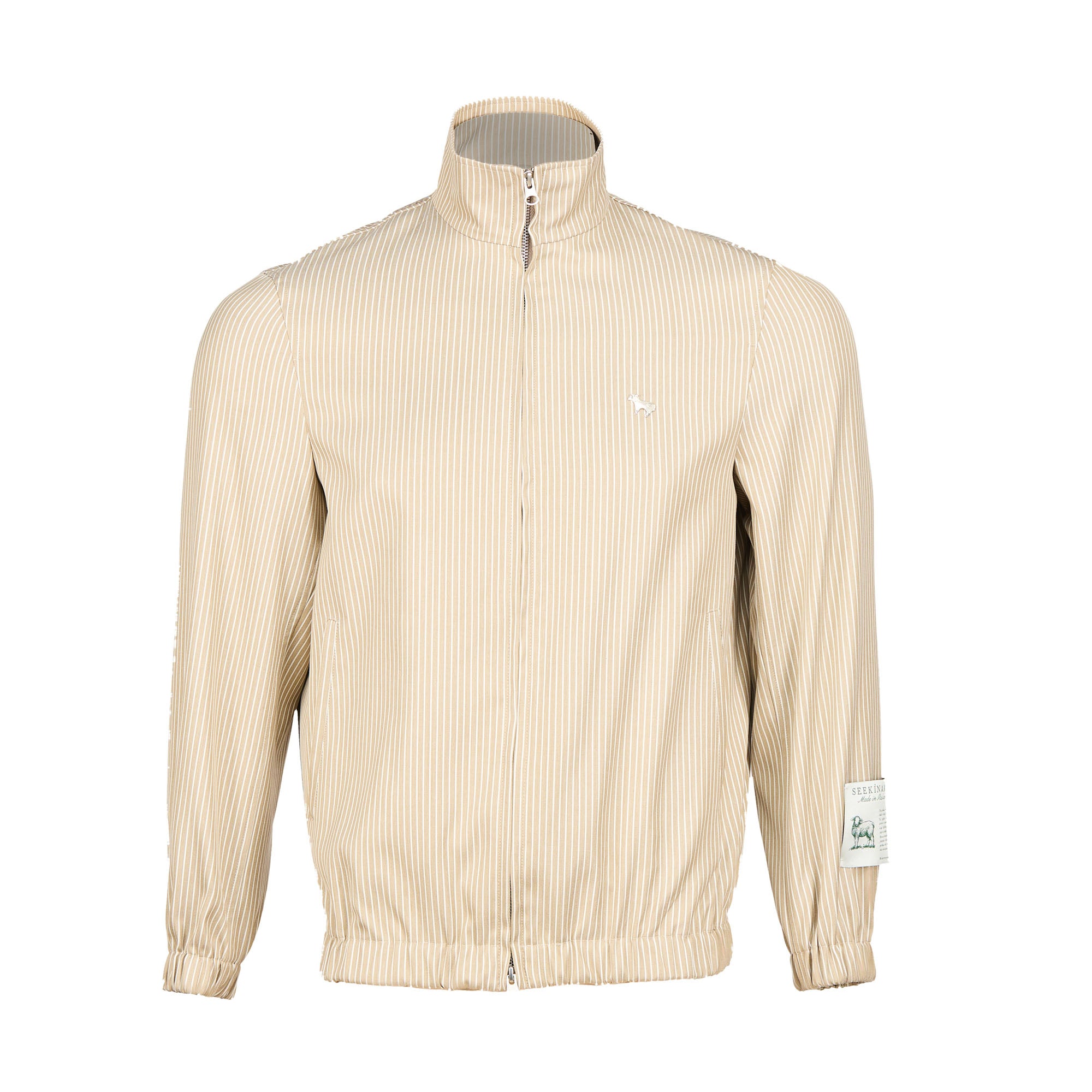 Paladino Silk & Cotton Bomber Jacket