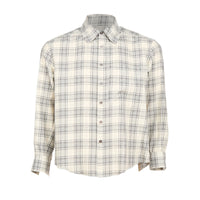 Glasgow Raw Cut Cotton & Cashmere Shirt
