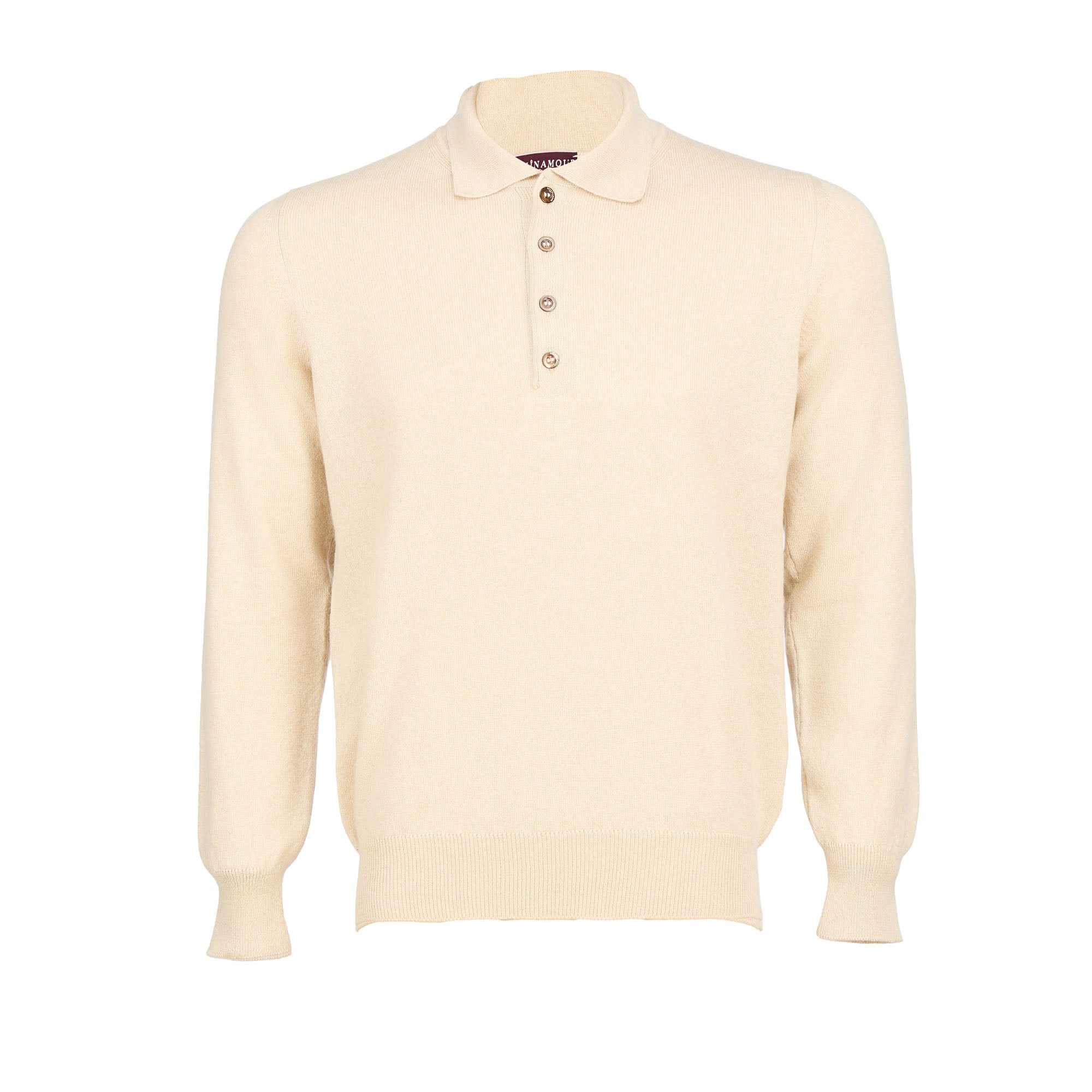 Baby Cashmere Knitted Polo Shirt