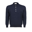 Merino Wool & Cashmere Knitted Polo Shirt
