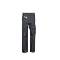 Five Pockets Wide Leg Selvedge Jeans