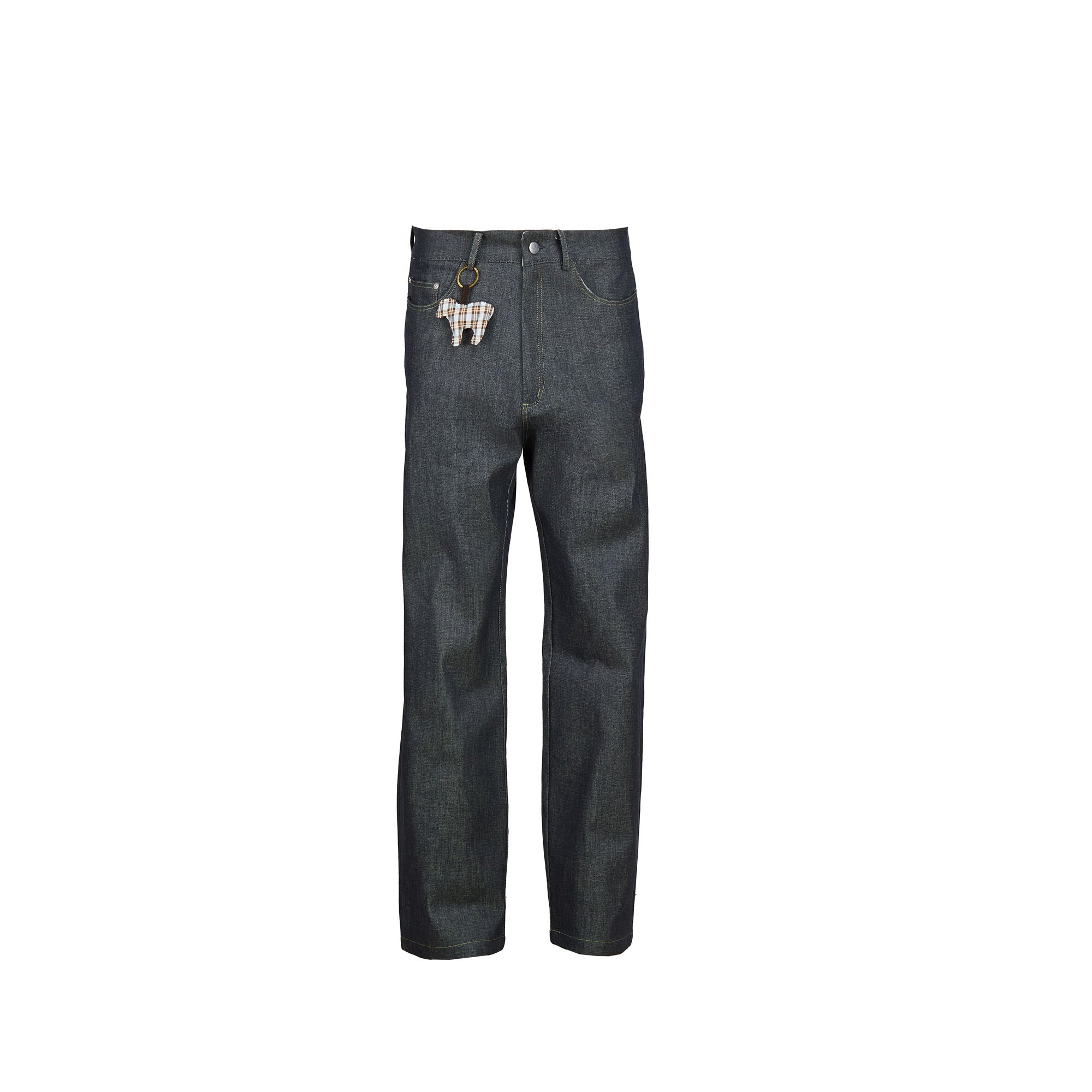 Five Pockets Wide Leg Selvedge Jeans