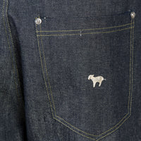 Five Pockets Wide Leg Selvedge Jeans