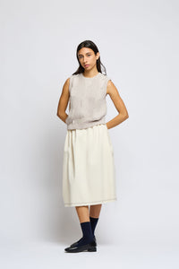 Hand Knit Cashmere Top