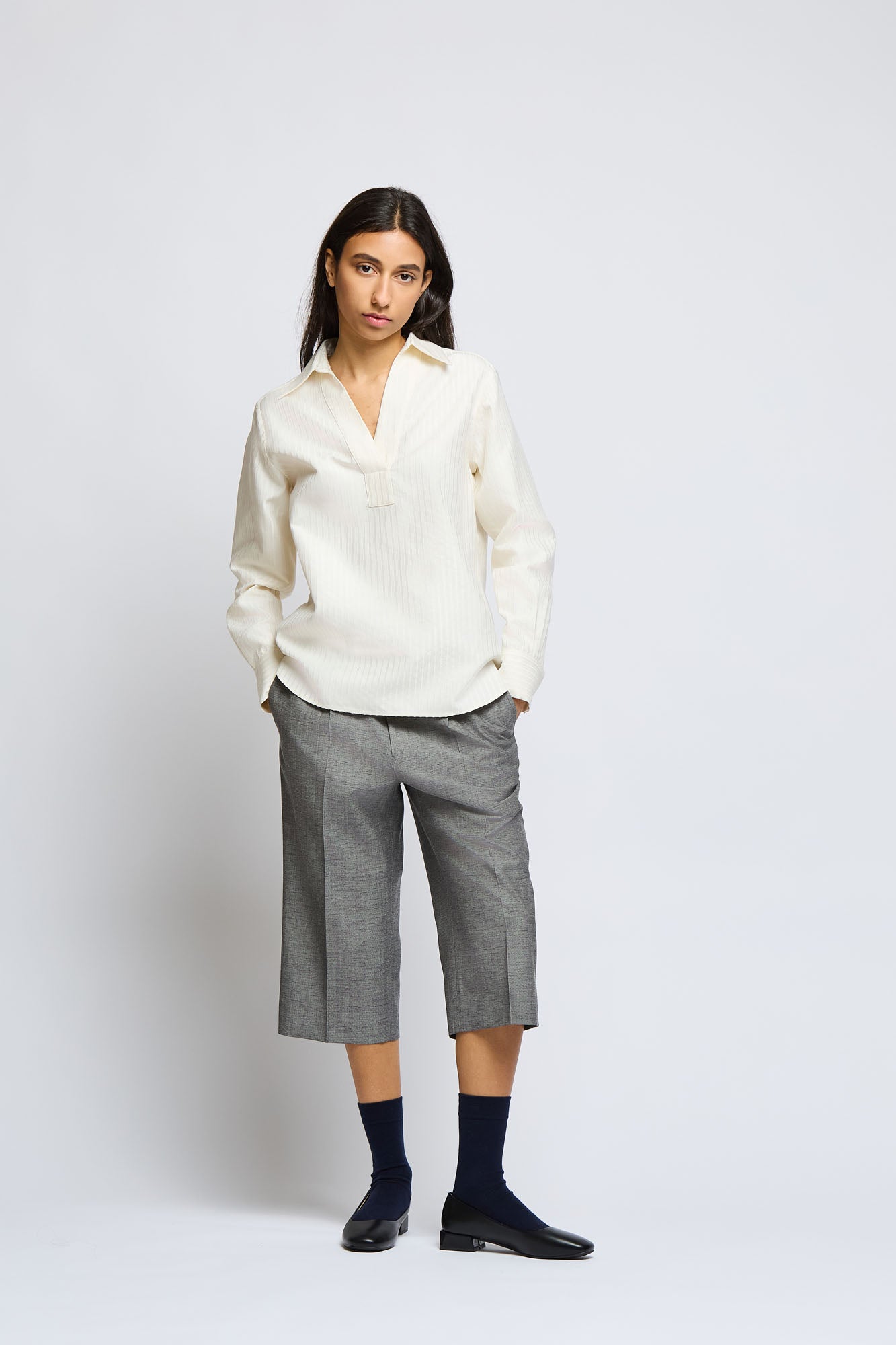 Orazio Cotton & Linen Sartorial Shorts