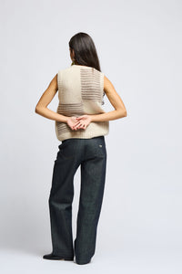 Hand Knit Cashmere Top