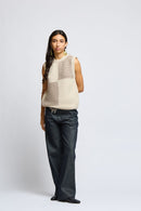 Hand Knit Cashmere Top