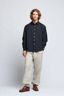Wool Graph Check Shirt