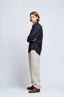 Wool Graph Check Shirt