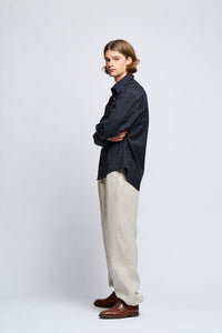 Wool Graph Check Shirt