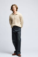 Five Pockets Wide Leg Selvedge Jeans