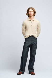 Baby Cashmere Knitted Polo Shirt
