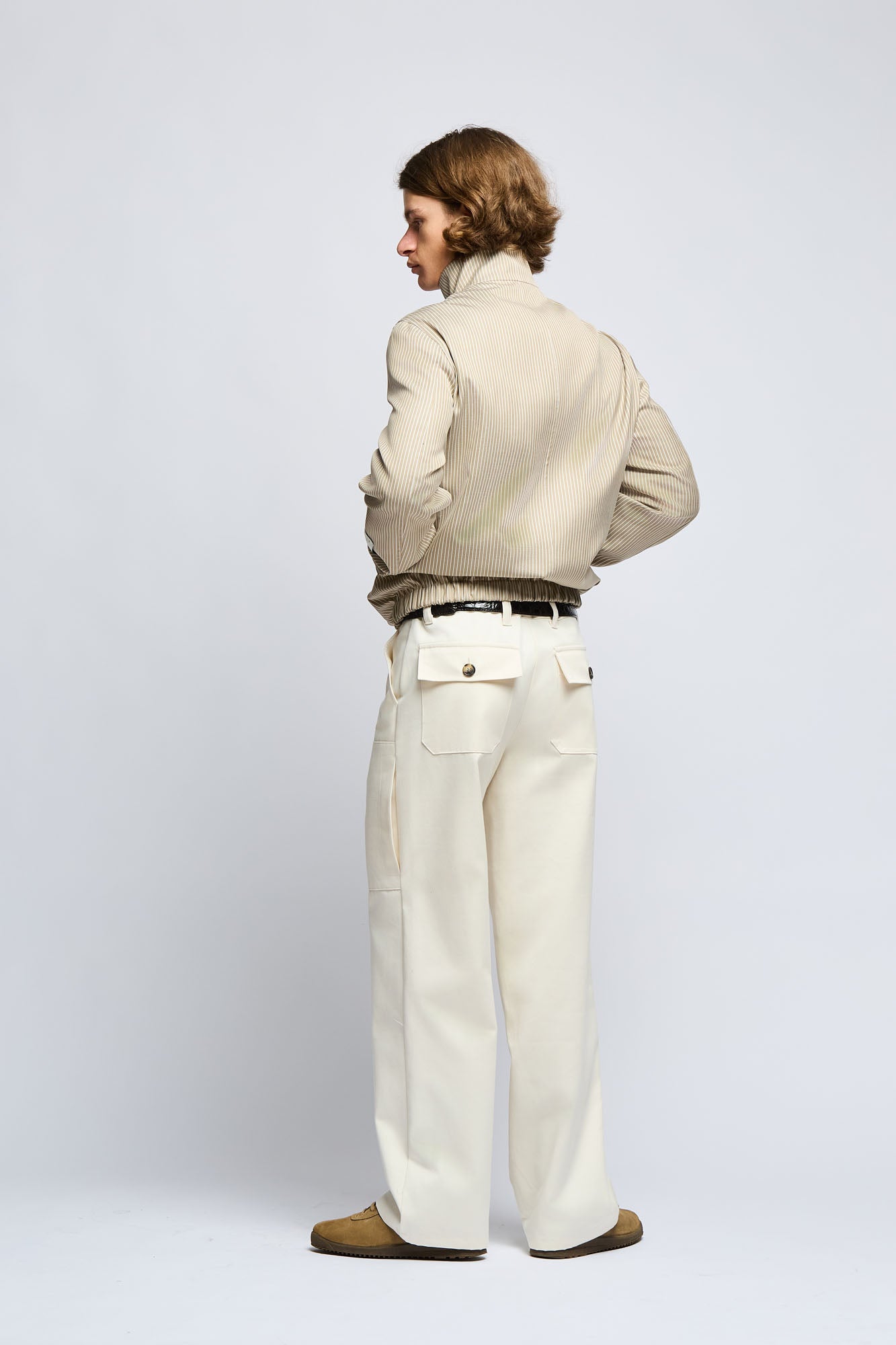 Paladino Silk & Cotton Bomber Jacket