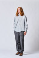Belpaese Merino Wool Hairline Stripes Shirt
