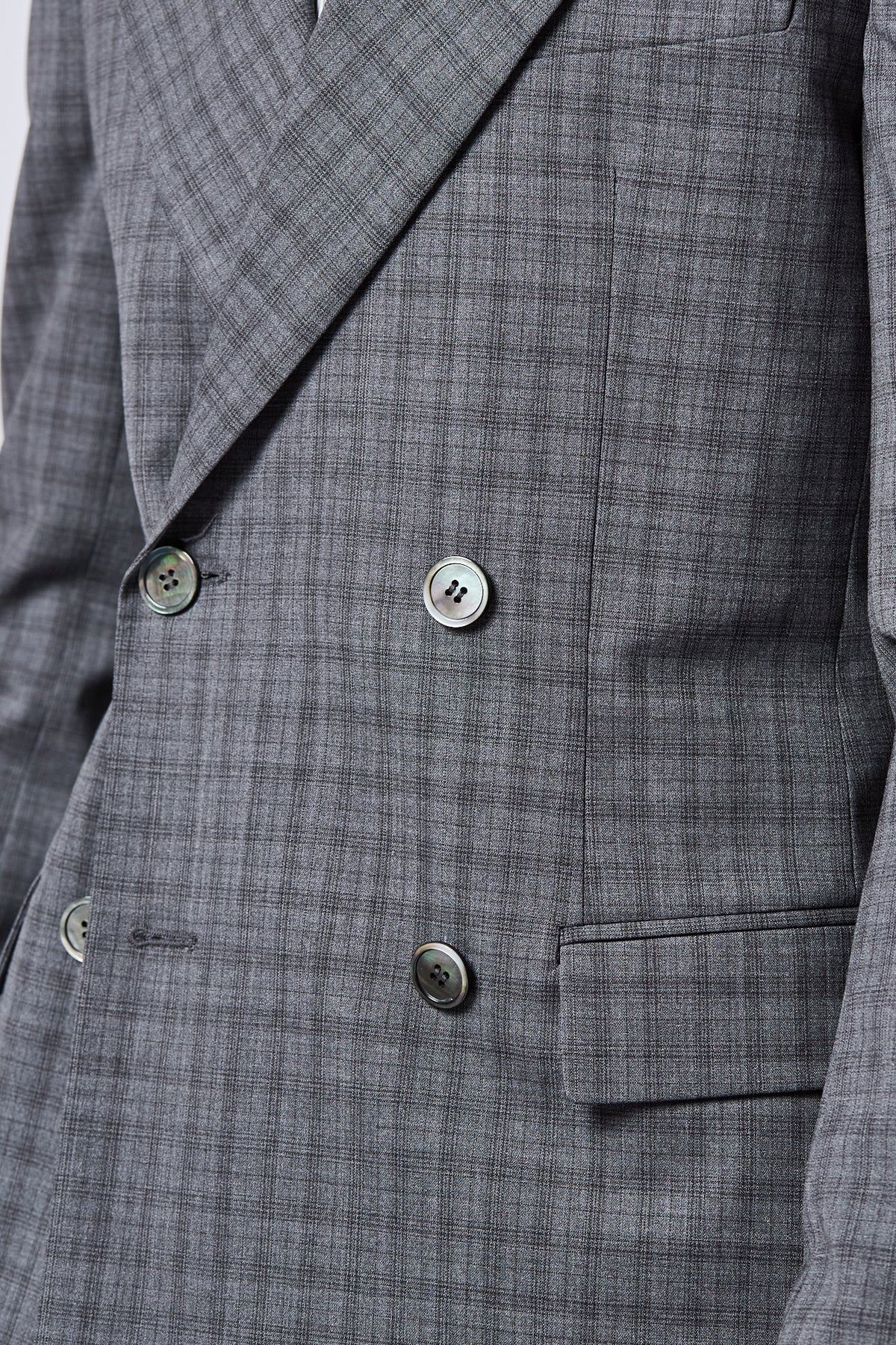 Double-Breasted Superfine Wool Jacket