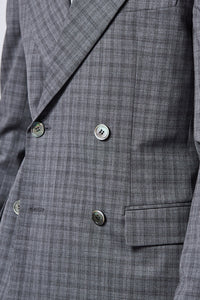 Double-Breasted Superfine Wool Jacket