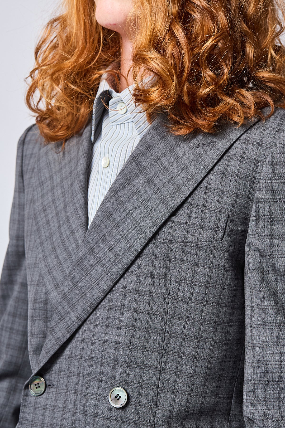 Double-Breasted Superfine Wool Jacket