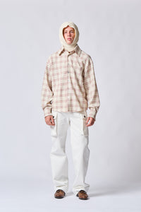 Glasgow Raw Cut Wool Silk Linen Shirt