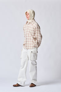 Glasgow Raw Cut Wool Silk Linen Shirt