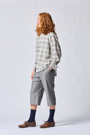 Glasgow Raw Cut Cotton & Cashmere Shirt