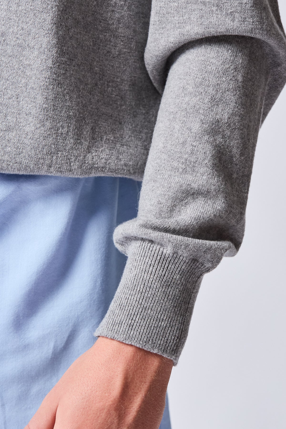Merino Wool & Cashmere Knitted Polo Shirt