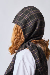 Hooded Wool Scarf